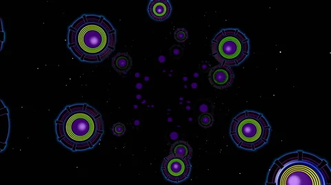 Audio Speaker VJ Loop 08 Stock Footage 53141372