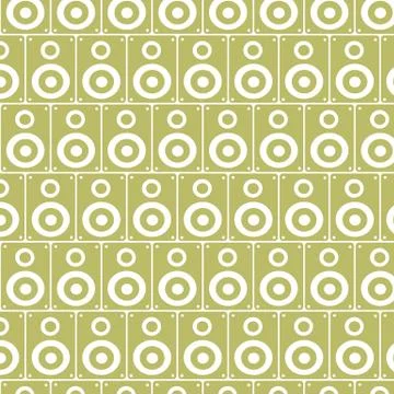 Audio speakers pattern background イラスト素材