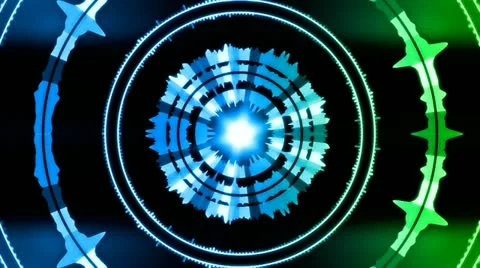Audio Spectrum 16 Stock Footage 21227523