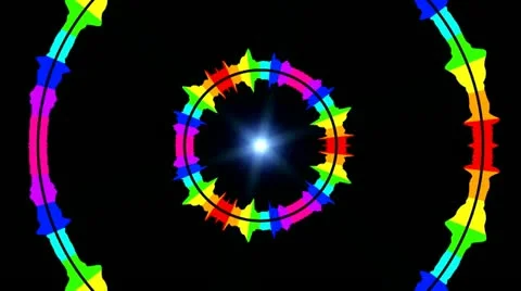 Audio Spectrum 5 Stock Footage 20853523