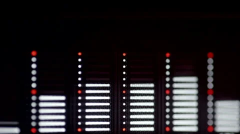 Audio spectrum analyzer Stock Footage 32495131