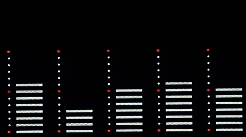 Audio spectrum analyzer 스톡 동영상 46656072