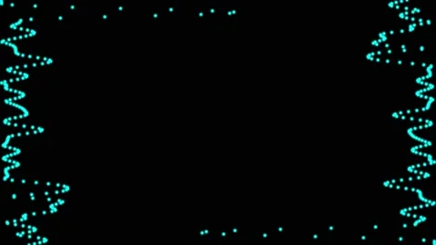 Audio Spectrum Dot Round Grain Audio Visualizer Motion Graphics Stock Footage 162519951
