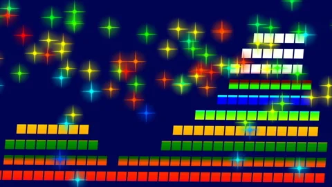 Audio Spectrum Equalizer Stock Footage 107934448