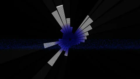 Audio Spectrum Equalizer Stock Footage 107949496