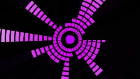 Audio Spectrum Equalizer Vídeo Stock 107949761