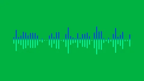 Audio Spectrum Equalizer Motion Graphic with Sound Visualization Stock-Footage 334938267