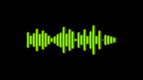 Audio Spectrum Equalizer Motion Graphic with Sound Visualization Stock-Footage 334938268