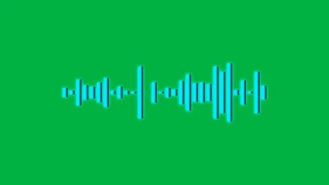 Audio Spectrum Equalizer Motion Graphic with Sound Visualization Stock-Footage 334938269
