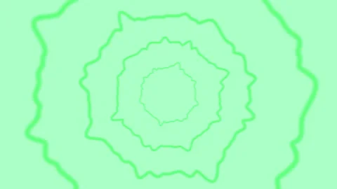 Audio Spectrum Material Depth Green Stock Footage 239989841