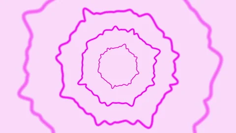 Audio Spectrum Material Depth Pink Stock Footage 239990140