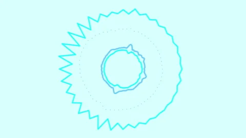 Audio Spectrum Material Overlap Blue Stock Footage 239988757