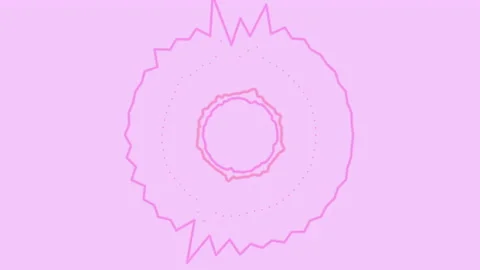 Audio Spectrum Material Overlap Pink Stock Footage 239989203