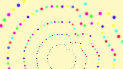 Audio Spectrum Material Rainbow Yellow Stock Footage 239990295