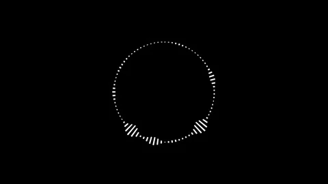 Audio spectrum motion animation video Stock Footage 279526657