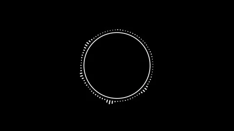 Audio spectrum motion animation video Stock Footage 279526672