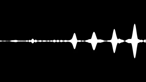 Audio spectrum motion animation video Stock Footage 279526685