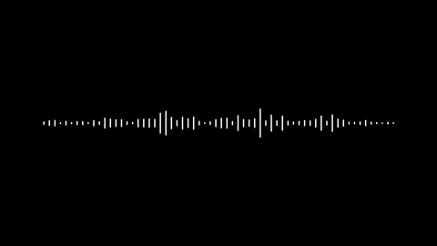 Audio spectrum motion animation video Stock Footage 303339007