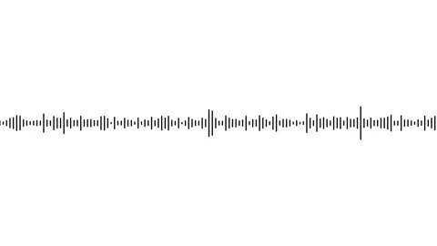 Audio spectrum motion animation video Stock Footage 303339008