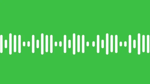 Audio spectrum or waveform animation. Video stock 169221003