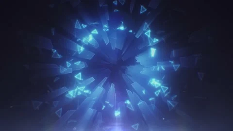 Audio spectrum visualizer blue background, audio spectrum background Stock Footage 167557844