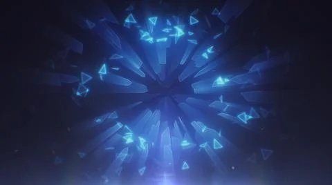 Audio spectrum visualizer blue background, audio spectrum background Illustrazione stock