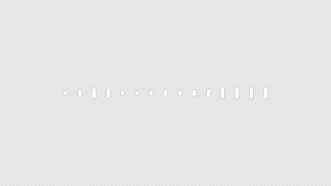 Audio spectrum waveform animation, Music player spectrum with audio reactor Stock Footage 275800635