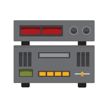 Audio Studio Controller Stereo Vector Illustration Graphic Stock Illustration