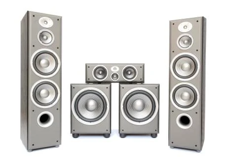 Audio system Stock Photos