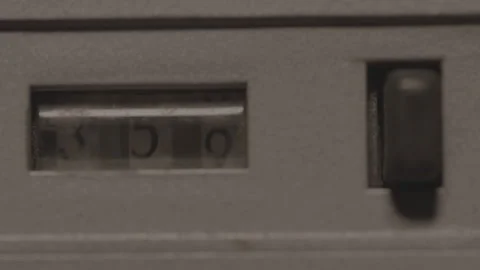 Audio tape Stock Footage 196282295