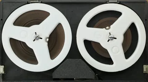 Audio tape recorder Stock Footage 10841859