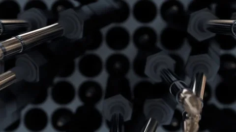 Audio Tech - Seamless VJ Loop Stock-Footage 73413358