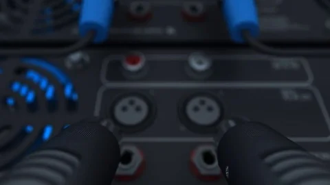 Audio Tech - Seamless VJ Loop Stock-Footage 73413484