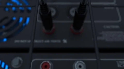 Audio Tech - Seamless VJ Loop Stock-Footage 73413716