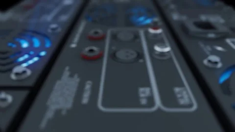 Audio Tech - Seamless VJ Loop Stock-Footage 73413893