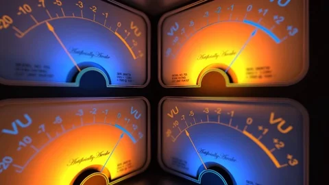 Audio Tech - Seamless VJ Loop Stock-Footage 73414075