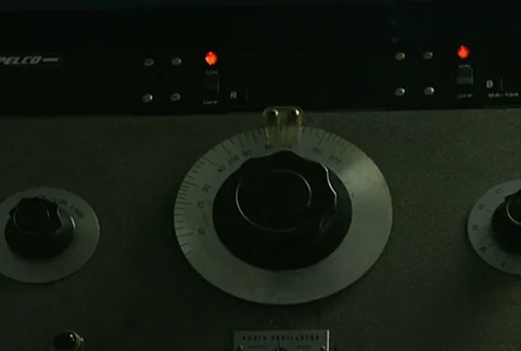 Audio Test Generator Circa 1950 Stock Footage 98302275