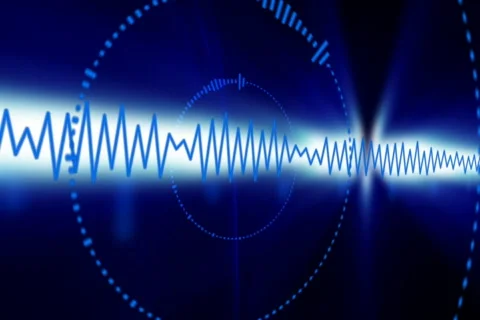 Audio themed background Stock Footage 591722