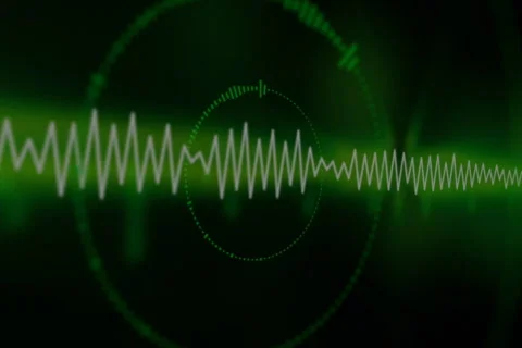 Audio themed background Stock Footage 591730