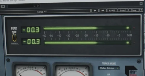 Audio tools for digital music composition, mixing and mastering Video stock 111978802