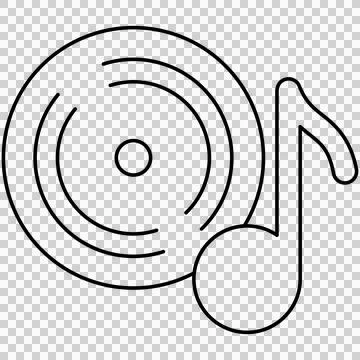 Audio track Stock Illustration
