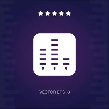 Audio vector icon Stock Illustration