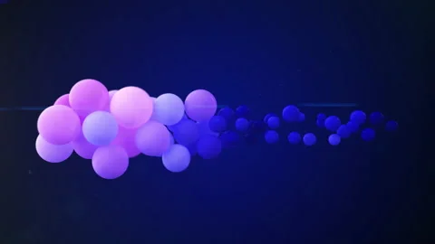 Audio visual Futuristic sphere glow ball waveform equalizer, VJ performance Video stock 169224705