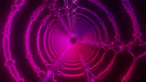 Audio visual Futuristic waveform equalizer, VJ motion graphics, beat react EDM Stock Footage 169049862