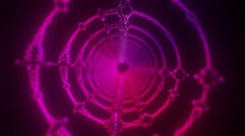 Audio visual Futuristic waveform equalizer, VJ motion graphics, beat react EDM Stock Illustration