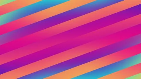 Audio visual Seamless loop 3D animation of color light for your video Stock Illustration