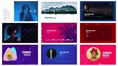 Audio Visualizations Pack Stock After Effects