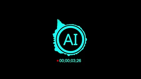 Audio Voice assistant for AI chat technology. Stock Footage 333887950