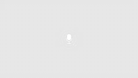 Audio voice recording microphone button animation icon. Stock Footage 289592280