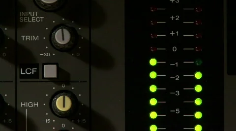 Audio VU Meter 02 Stock Footage 461363